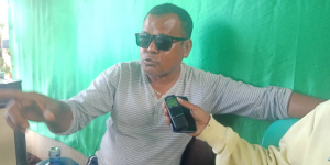Xefe Departementu promosaun produtu agrikóla, Ersio Angelo Belarmino de Araujo ko’alia heba media sira iha Darasula, kuarta (24/11).