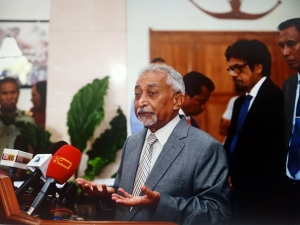 Eis Primeiru Ministru iha I Governu konstitusional ne&#039;ebe daudaun ne&#039;e hanesan SEKJEN FRETILIN ko&#039;alia ba midia hafoin dialogu ho PR kona ba impasse politima daudaun ne&#039;e, (24/01)