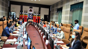 Reuniaun Konsellu Ministru ne&#039;ebe hala&#039;o iha momentu balun liuba.