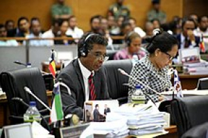 Deputadu Antonio da Conceicao husi bankada PD iha hela plenaria PN