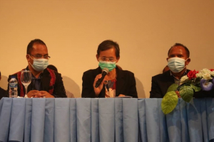 Diretór Jerál Ministériu Ensinu Superior Siénsia no Kultura, Maria Filomena Lay Guterres, anunsiu kandidatu estudante foun sira ne&#039;ebé admitidu ba ho Universidade Nasionál Timor Lorosa&#039;e (UNTL) Institutu Politeknik Betano (IPB), iha Fundasaun Oriente, Bainro dos Grilhos, sesta, (25/02).