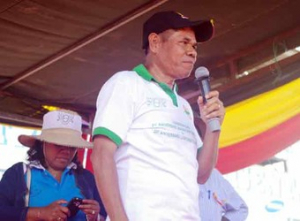 Prezidente Partidu Timor Forte (PATIFOR), Gregorio Saldanha.