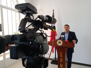 Ministru Petróleo Minerais Victor da Conceição Soares 