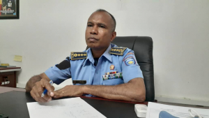 Komandante PNTL Munisípiu Dili Superentendente Xefe Henrique da Costa, iha nia kna&#039;ar fatin Dili Tersa (25/08)