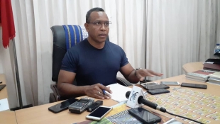 Komandante Operasaun Nasionál PNTL, Superintendente Xefi Pedro Belo.