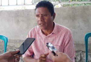 Diretór Servisu Agrikultura Munisípiu Baukau, Moises Lobato Pereira.