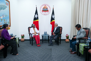 Primeiru-Ministru (PM), Kay Rala Xanana Gusmão, ko’alia ho Governu Kuba.