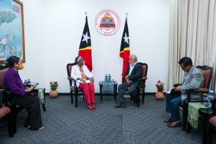 Primeiru-Ministru (PM), Kay Rala Xanana Gusmão, ko’alia ho Governu Kuba.