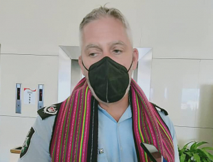 Segundu Komandante TLPDP, Mark Silvertand.
