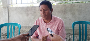 Diretór Servisu Agrikultura Munisípiu Baukau, Moises Lobato Pereira.