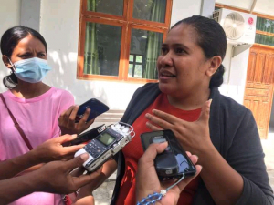 Xefe Departamentu Edukasaun Promosaun Saúde MS, Misliza Vital.