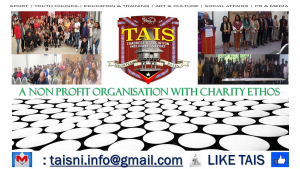 Logo Tais no foto komunidade timoroan iha Norte Irlanda ne&#039;ebe monta iha grupu facebook TAIS