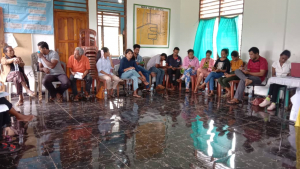 Komunidade Suku Ostiku partisipa hela workshop ne’ebé husi AUFD, sesta (28/01).
