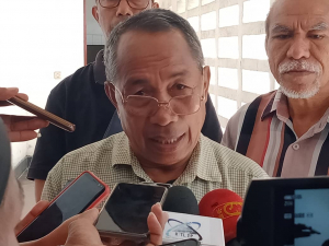 Antonio Ai Tahan Matak ko&#039;alia ba jornalista sira iha Kuartel Jeral PNTL Dili (16/7)