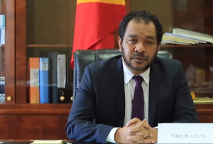 Ministru Prezidensial Konsellu Ministru, Fidelis Manuel Leite Magalhães  iha sorumutuk ruma liu ba 