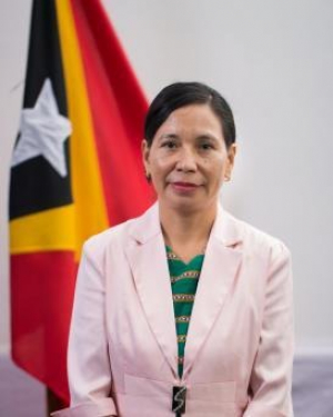 Deputada bankada Fretilin, Maria Anabela Sávio.