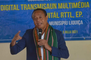 Ministru Asuntu Parlamentar no Komunikasaun Sosiál (MAPKomS), Francisco Martins Jerónimo.