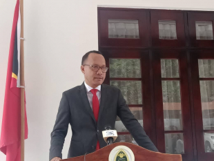 Ministru Obras Públikas (MOP), Abel Pires da Silva.