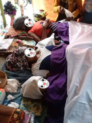 Vitima inundasaun ne&#039;ebe sira nia isin mate hetan ona, Dili, Domingo (4/4)