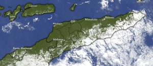 Imajen ne&#039;ebe hatun husi Diresaun Nasionál Meteorolojia no Geofizika (DNMG).