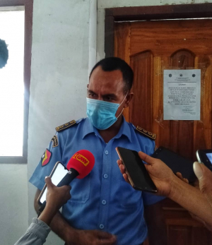 Prezidente Autoridade Nasionál Protesaun Sivíl (ANPS), Superintendente Ismael Babo.