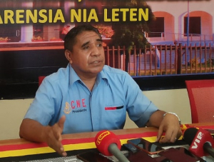 Prezidente CNE, José Agostinho da Costa Belo.