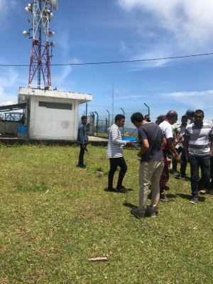 Site visit to Kutulau RTTL tower