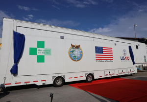 ICU Móvel ne&#039;ebe oferese husi USAID.