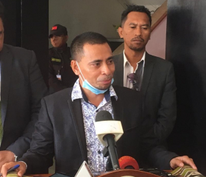 Vise Ministro Interior Armindo Antônio ko’alia ba Jornalista sira 