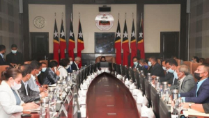 Reuniaun Konsellu Ministru sira iha Palasiu Governu.