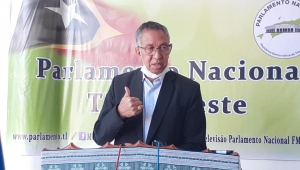 Prezidente Parlamentu Nasional, ko&#039;alia ba Jornalista sira iha uma Fukun Parlamentu Nasional (20/4)