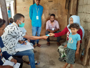 Ékipa remunerasaun Sensus Uma Ka&#039;in rejistu hela komunidade Musulumanu iha Baukau, kinta (17/02).
