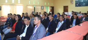 Funsionariu sira husi SEKOOP tuir hela formasaun área espesializada iha Salaun NCBA, Railaku, Ermera, sesta (29/04).
