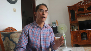 Jurista Timoroan, Sergio Quintas ko&#039;alia ba média sira konaba pedidu husi líder nasional Kay Rala Xanana Gusmao nian ne&#039;ebé ezije MP atu hatu;ur nia sai nu&#039;udar arguidu hasoru keixa Sekjen Marí Bin Amude Alkatiri nian, iha nia rezidensia aldeia Săo José Ai-meti Laran, kuarta (31/03/2021).