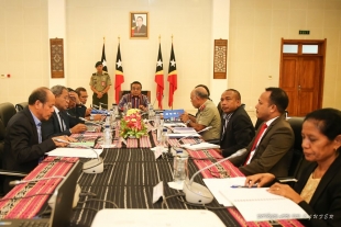 Reuniaun KSDS iha Palasiu Prezidente da Republika Aitarak Laran, Dili (09/07)