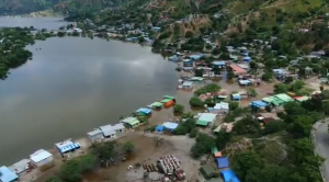 Uma komunidade ne&#039;ebe hetan hari iha area Tasi Tolu, Kuarta (21/4)