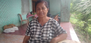 Xefe Suku Soba, Francisca Monica de Fatima Soares ko&#039;alia hela ba www.tempotimor.com iha rezidénsia Laga, tersa (22/02).