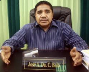 Pezidente CNE, José Agostinho da Costa Belo.