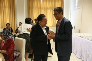 Sekretariu Jeral MNEK, Jorge Trindade Neves Camoes iha Briefing ba Diplomata Asean sira iha Dili iha Tinan kotuk