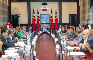 Primeiru-Ministru, Kay Rala Xanana Gusmão, lidera Hela reiuniaun konsellu ministru sira.