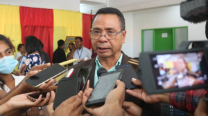 Sekretáriu Estadu Kooperativa (SEKoop) Elizário Ferreira ko&#039;alia ba Jornalista sira