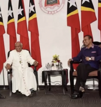 PM Taur Presta Omenajen Ikus ba Bispu Dom Basílio 