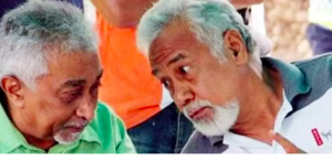 Prezidente CNRT, Kay Rala Xanana Gusmao dada lia ho Sekreatriu Jeral Partidu FRETILIN, Mari Alkatiri