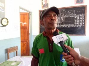 Diretor EBC, Domingos da Silva dada lia hela ho Jornalista sira iha ninia kna&#039;ar fatin, iha EBC Tunubibi (16/08)