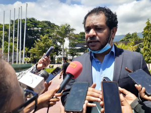 Ministru Prezidénsia Konsellu Ministru (PKM), Fidelis Manuel Leite Magalhães.