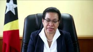 Ministra Negósiu Estranjeiru Kooperasaun (MNEK), Adaljiza Albertina Xavier Reis Magno.