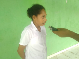 Reprezentante ema ho defisiensia matan, Lourdes Soares Martins Simoes Pinto.