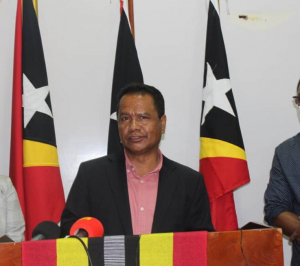 Prezidente Parlamentu Nasional (PN), Aniceto Longuinhis Guterres Lopes.