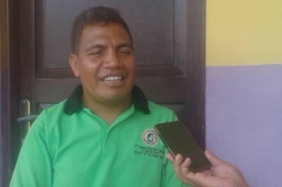 Amu Parokia São Paulo Lospalos, Munisipiu Lautem, Thomas Gusmão de Carvalho, bainhira dada lia ho Tempo Timor iha Lospalos (24/4)