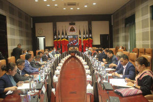 Reuniaun Konsellu Ministru iha Palasiu Governu.